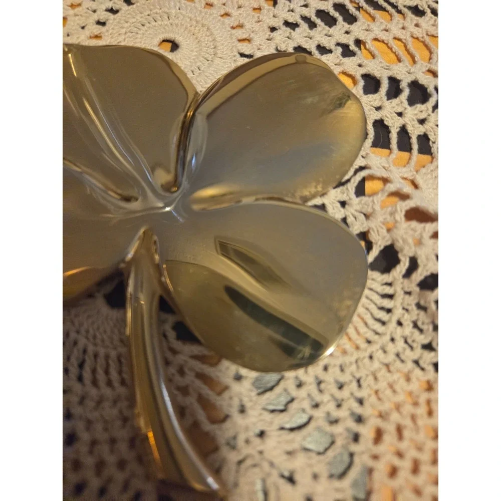 gerity 24k gold plated four leaf clover